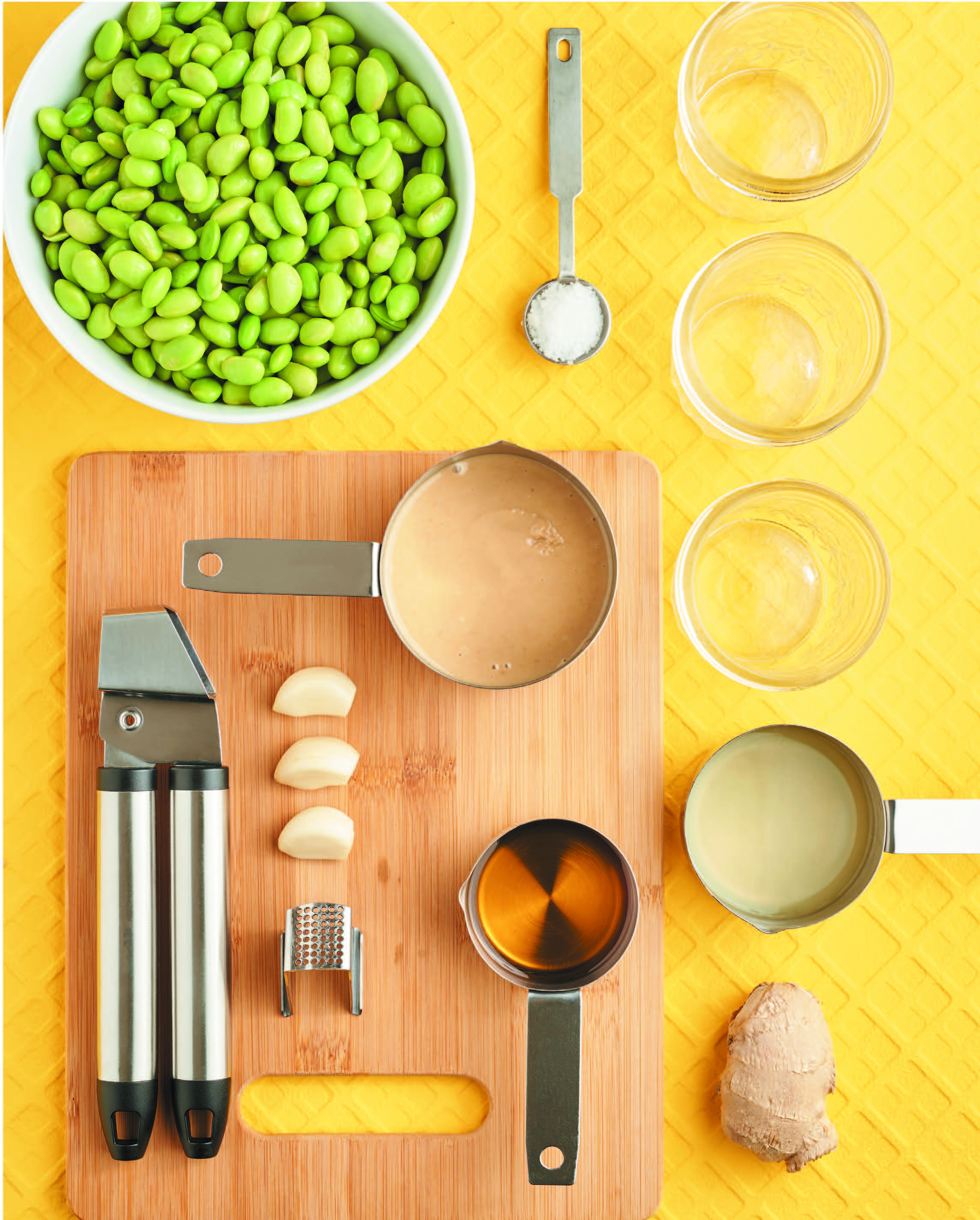Edamame Hummus recipe from Vegan Meal Prep