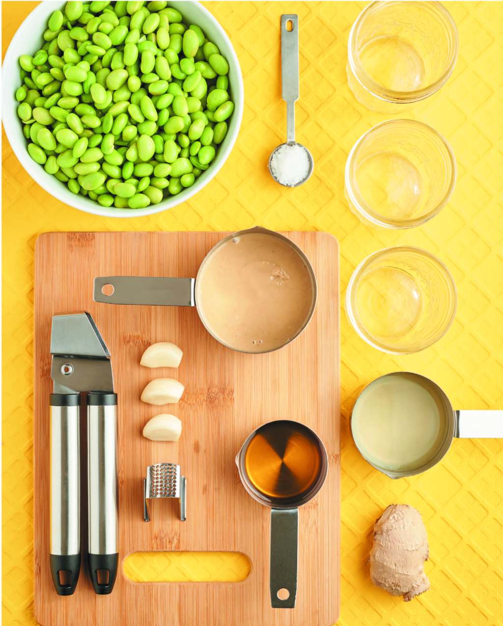 Edamame Hummus recipe from Vegan Meal Prep
