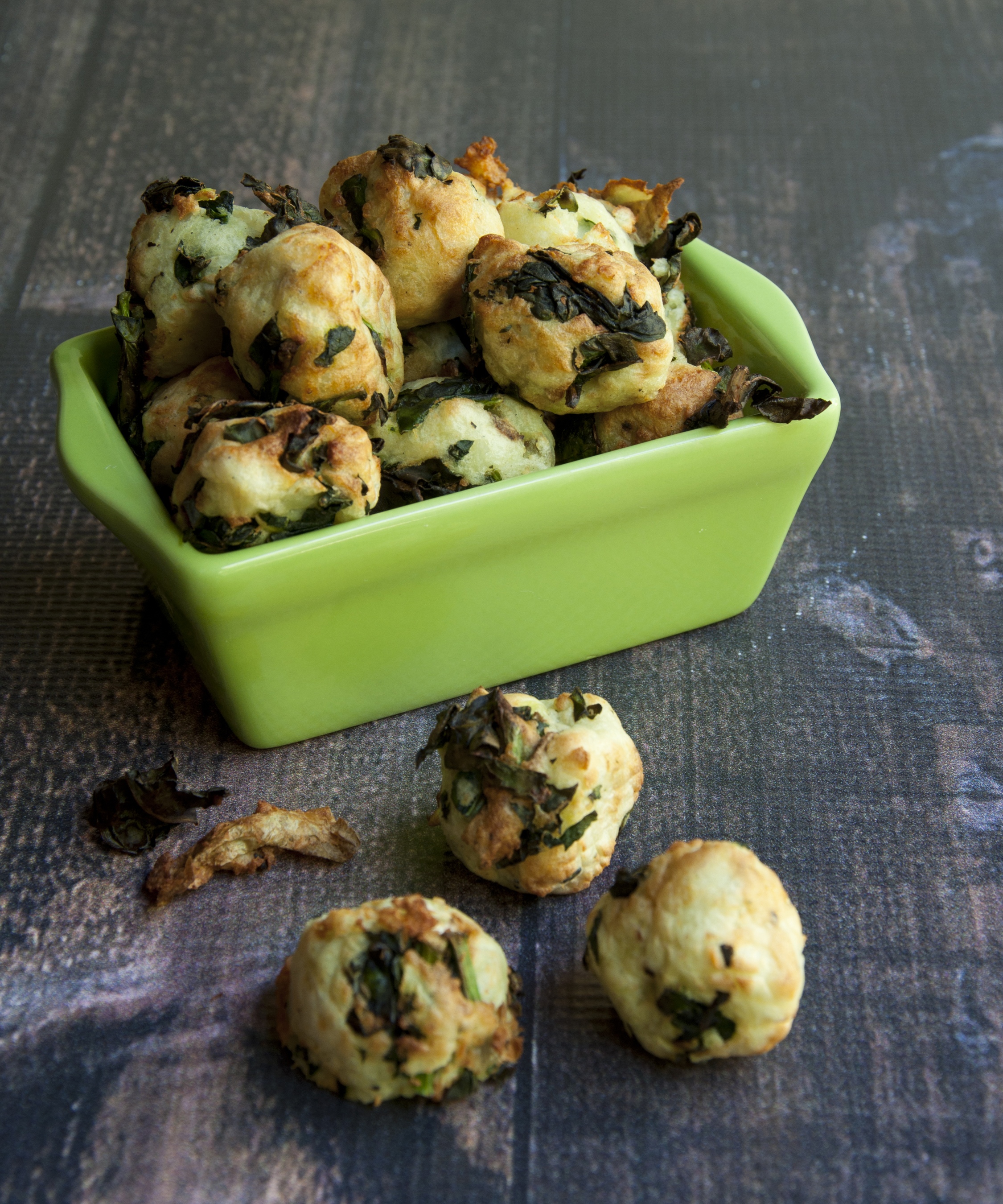 Kale and Potato Nuggets