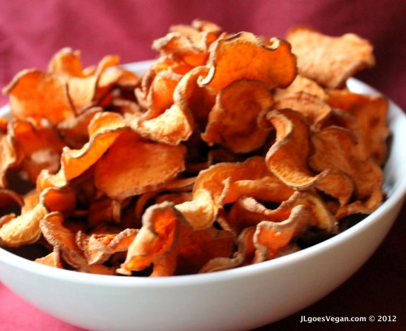 High Raw Marmite Sweet Potato Chips