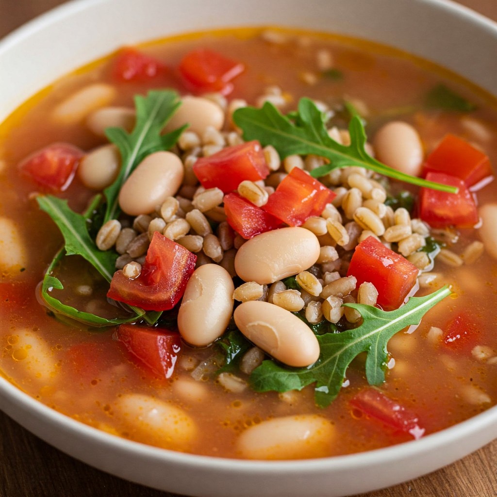 Greens and Grains Soup (from The Complete Plant-Based&nbsp;Diet)