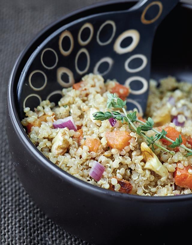 Quinoa Pilaf from Vegan Pressure Cooking
