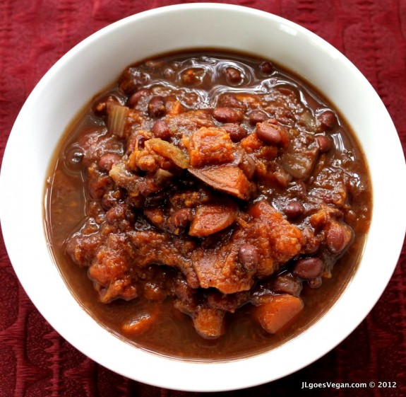 Black Bean & Sweet Potato Stew 1