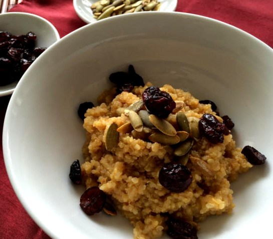 pumpkim spice porridge 2
