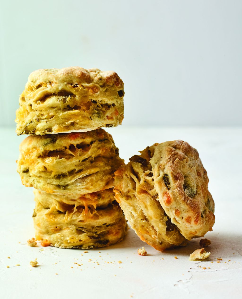 Cheez-y Green Chile Biscuits from Vegan Baking for&nbsp;Beginners