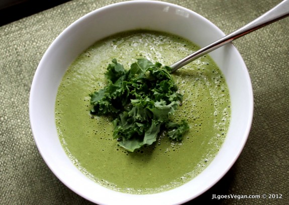 Creamy Kale Miso Soup