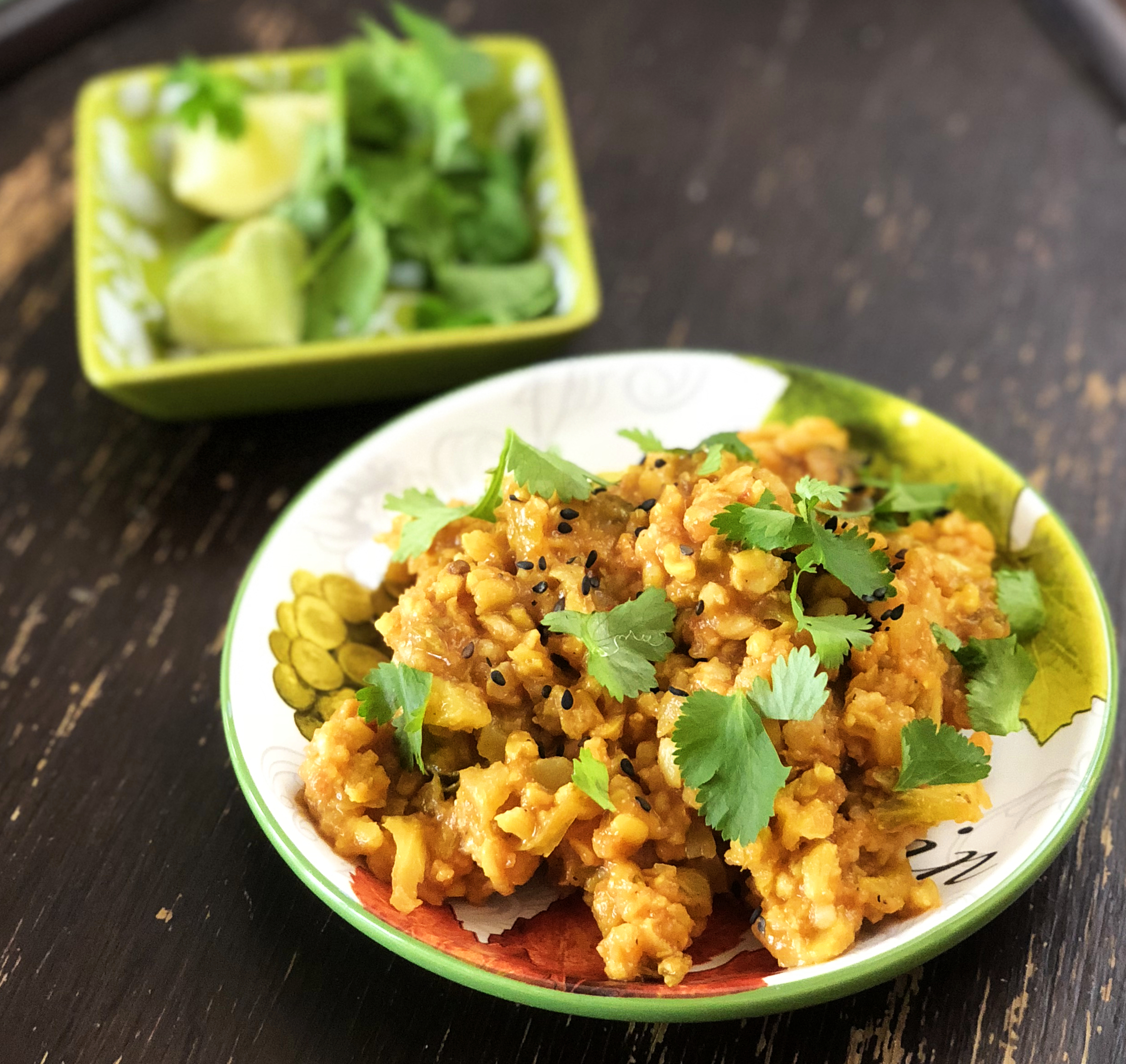 My take on vegan kitchari