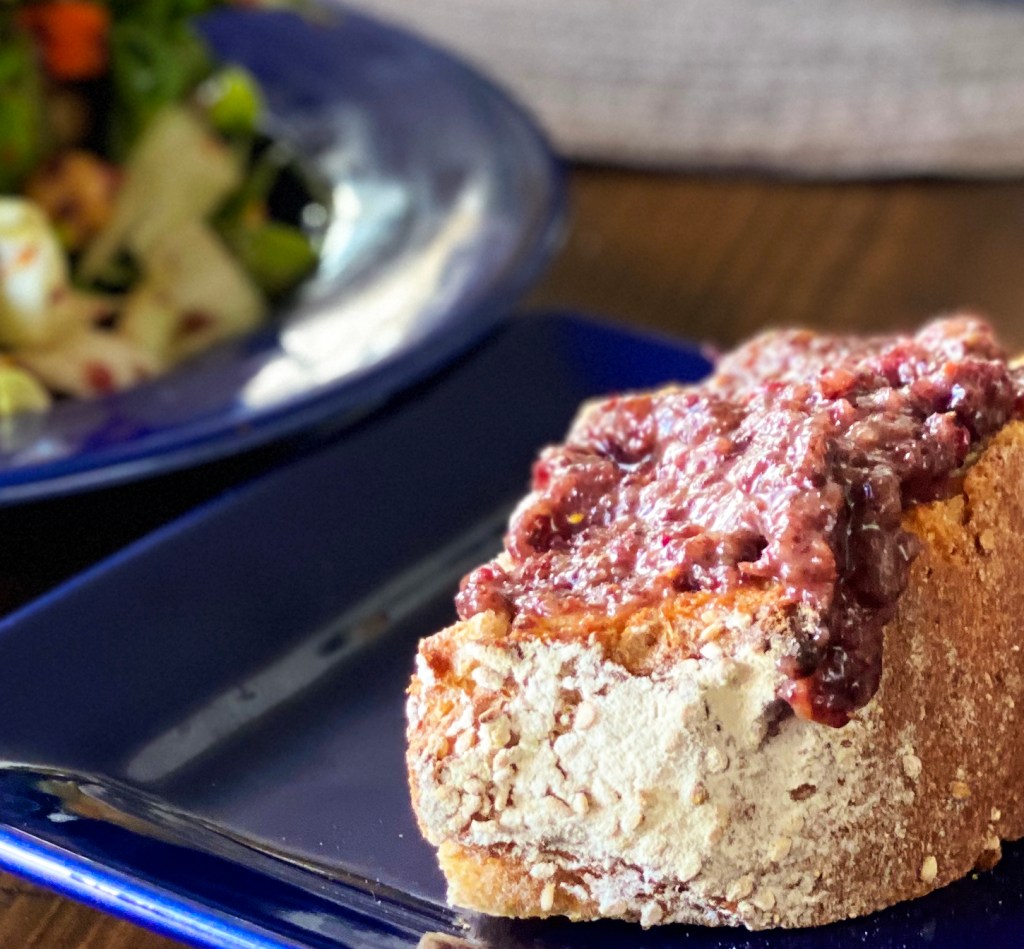 Cranberry and Currants Dressing or Spread