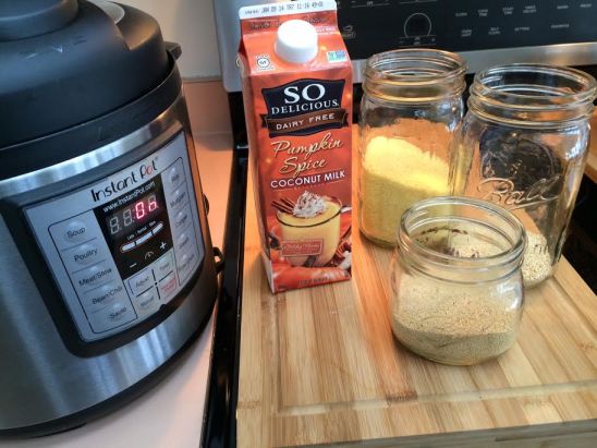 pumpkin spice porridge