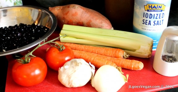 Black Bean & Sweet Potato Stew