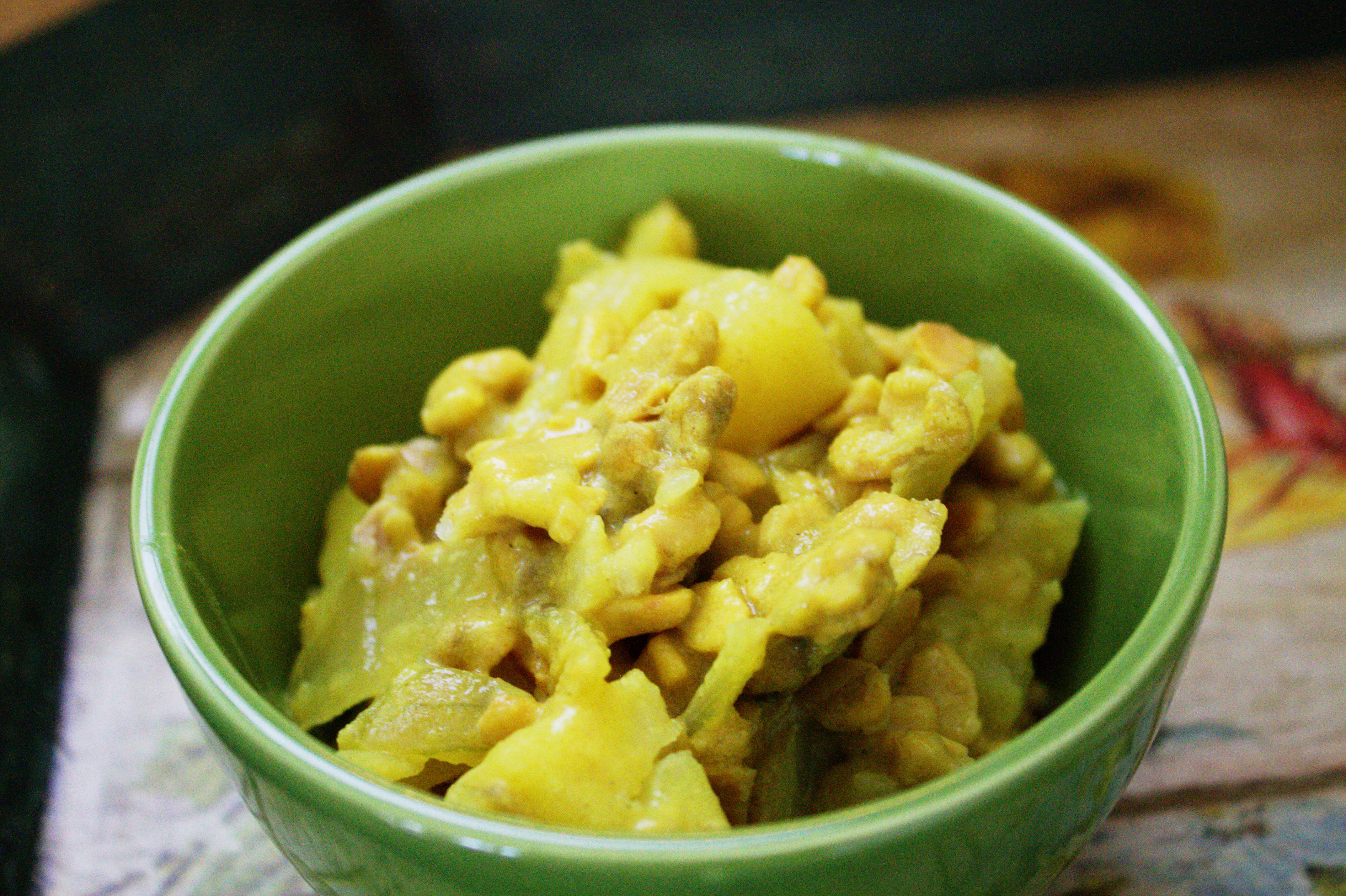 Tempeh and Potato Coconut Curry