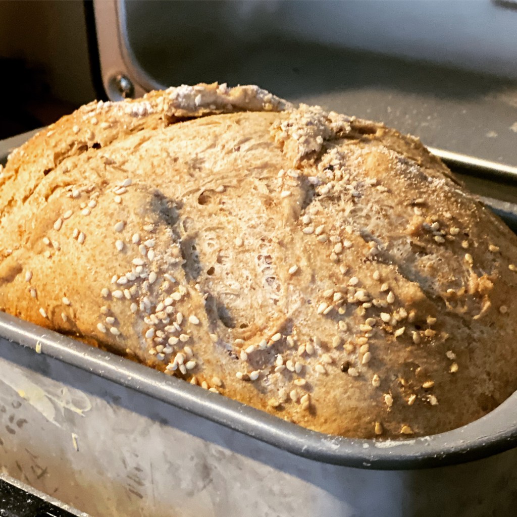 Sesame Sourdough Bread