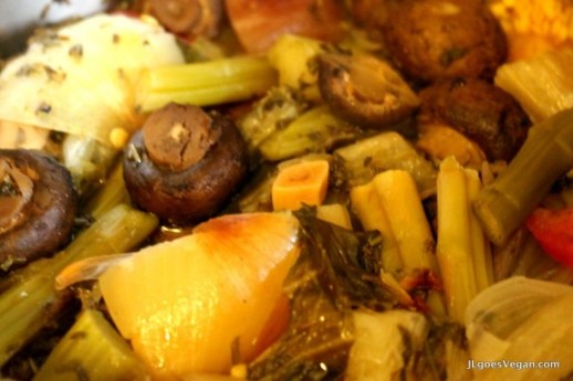 Homemade vegetable broth 2