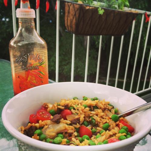Beefless Vegan Fried Rice | JLgoesVegan.com